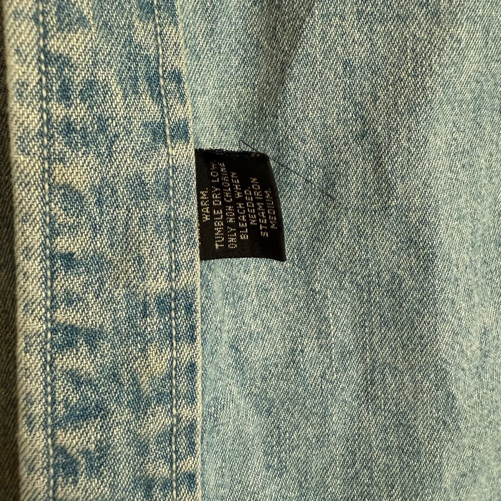 Rare 1993 Vintage RRL Ralph Lauren 3 Star Denim Work Shirt Men’s XL - Picture 7 of 7